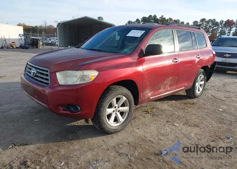 2008 Toyota Highlander z USA, uszkodzony, nr VIN JTEDS41A682033994